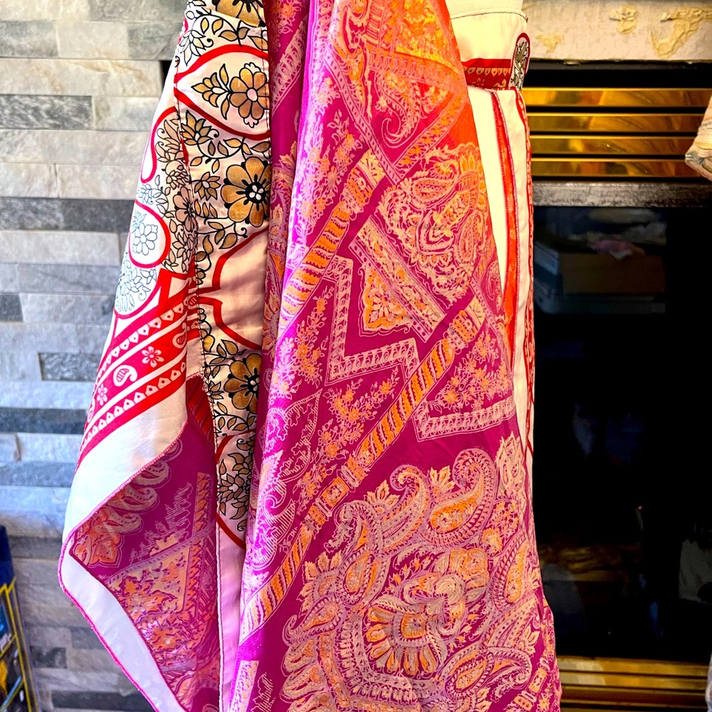 Boho wrap around skirt - Picture 5 of 5